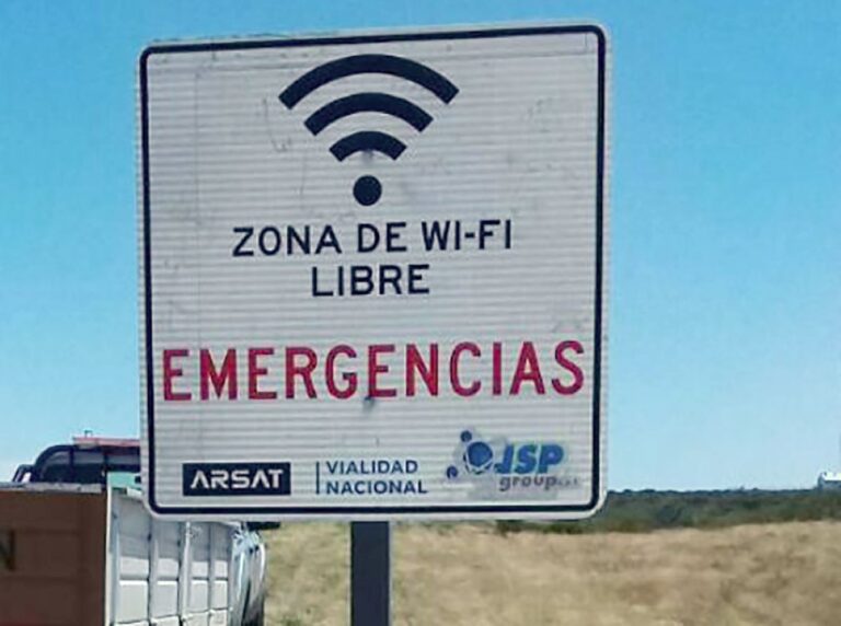 Chubut: Trabajan en un proyecto para instalar postes S.O.S con Wifi gratis en las rutas