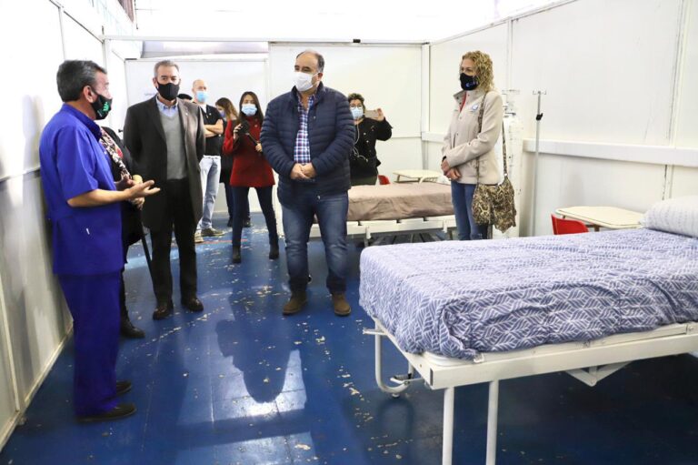 Coronavirus: Reabrieron el hospital de campaña de PAE