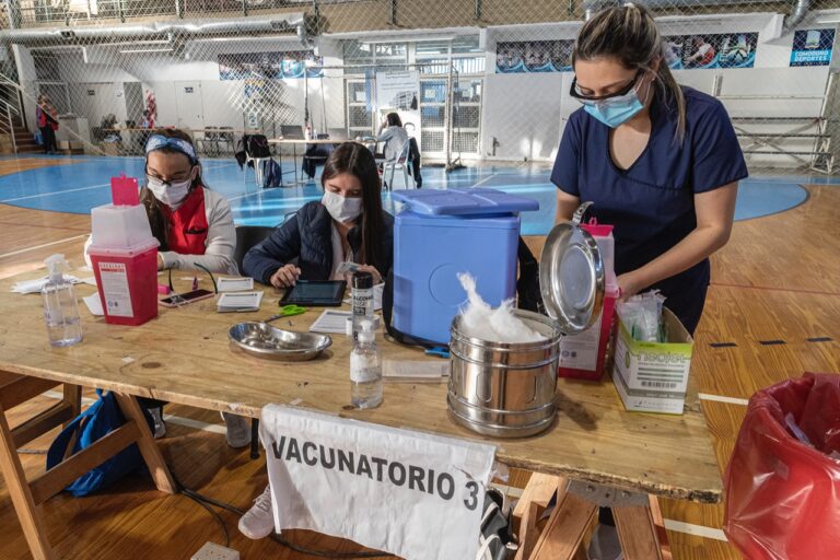 Durante este fin de semana no funcionarán los vacunatorios en Comodoro