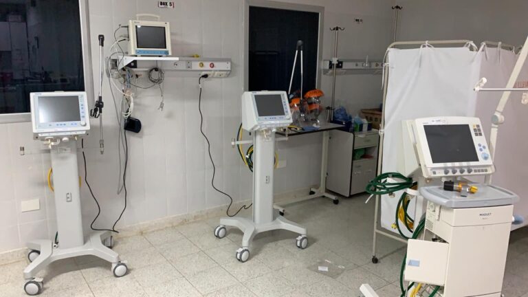 El Hospital Alvear cuenta con tres nuevos respiradores