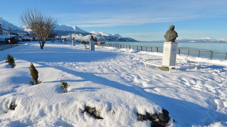 Ushuaia registró su primera nevada del año