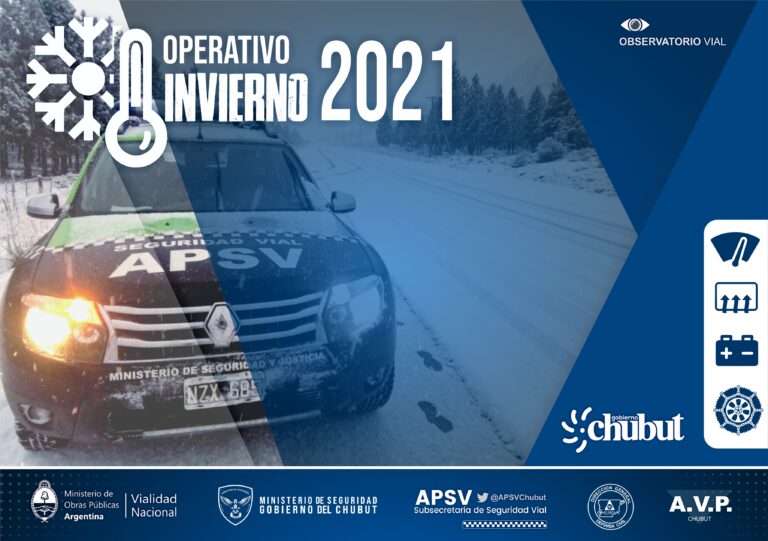 Chubut: lanzan el Operativo Invierno 2021
