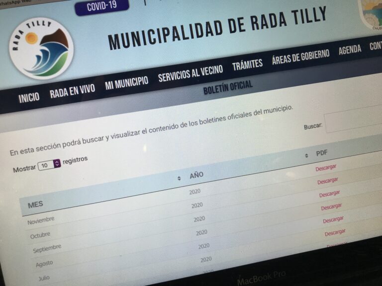 Rada Tilly: Concejales solicitan que el Boletín Oficial sea publicado en tiempo y forma