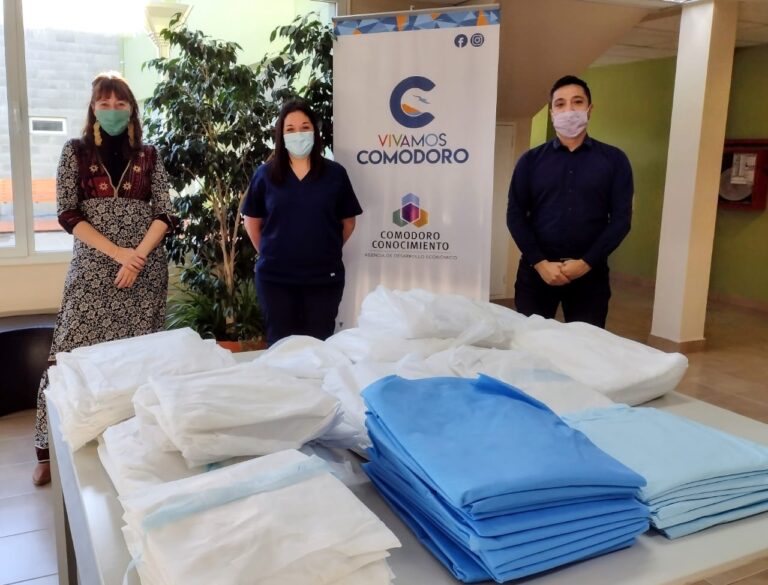 Comodoro: entregan kits sanitarios al personal de Salud