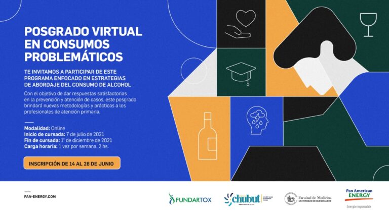 Salud invita a Posgrado en Prevención de Consumos Problemáticos