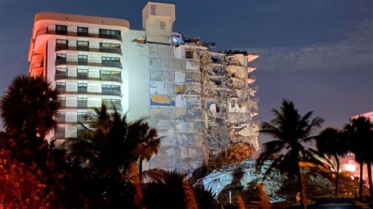 Miami: Aumentan a 11 los muertos por el derrumbe del edificio y 150 desaparecidos