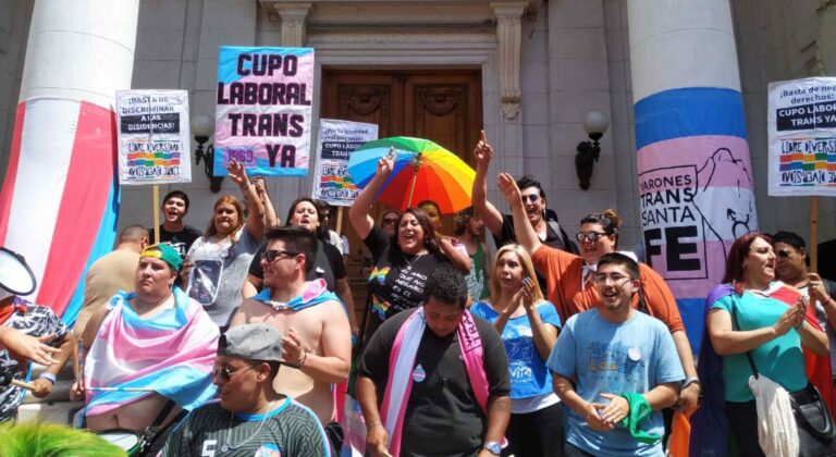 El Senado convirtió en ley el cupo laboral travesti trans