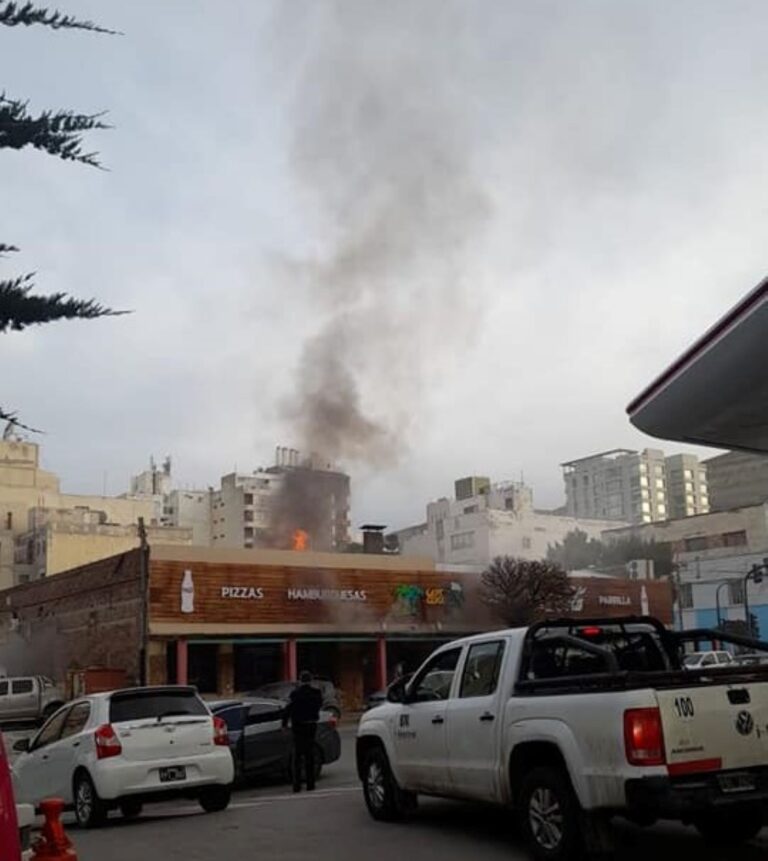 Se registró un incendio en un restaurante de Comodoro