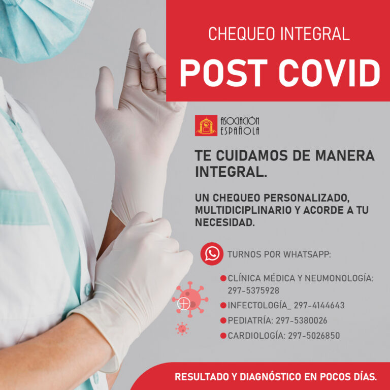 Sanatorio La Española anuncio un nuevo chequeo post covid
