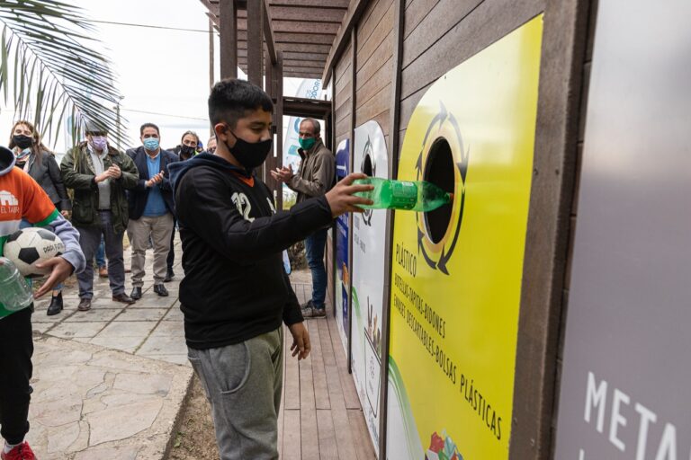Colocan un nuevo Ecopunto en Comodoro