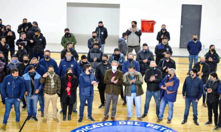 Arcioni recorrió la sede que Petroleros Privados inaugurará el 21 de septiembre