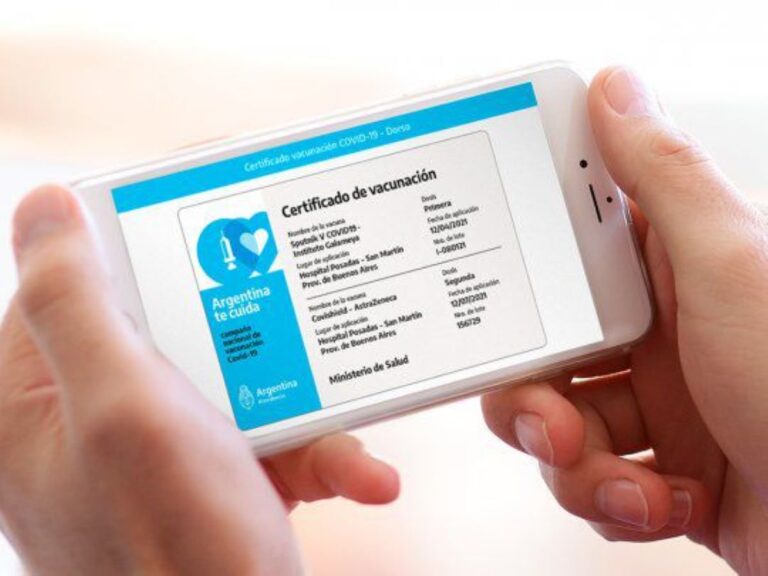 Coronavirus: Cómo se puede tramitar el certificado de vacunación digital