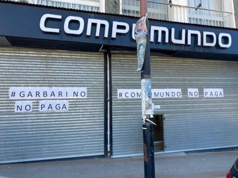 Comodoro: Trabajadores de Garbarino y Compumundo siguen sin cobrar