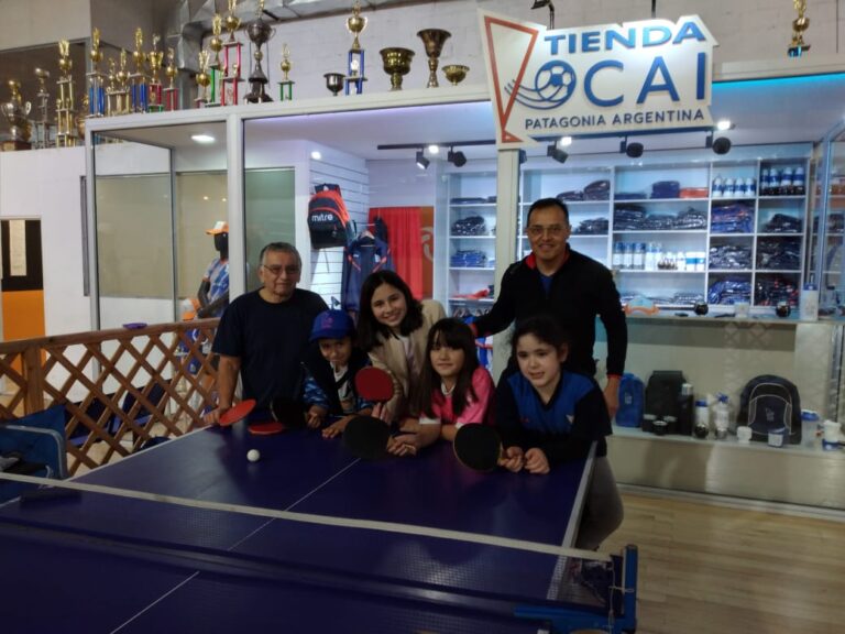 CAI abrió su escuela de tenis de mesa