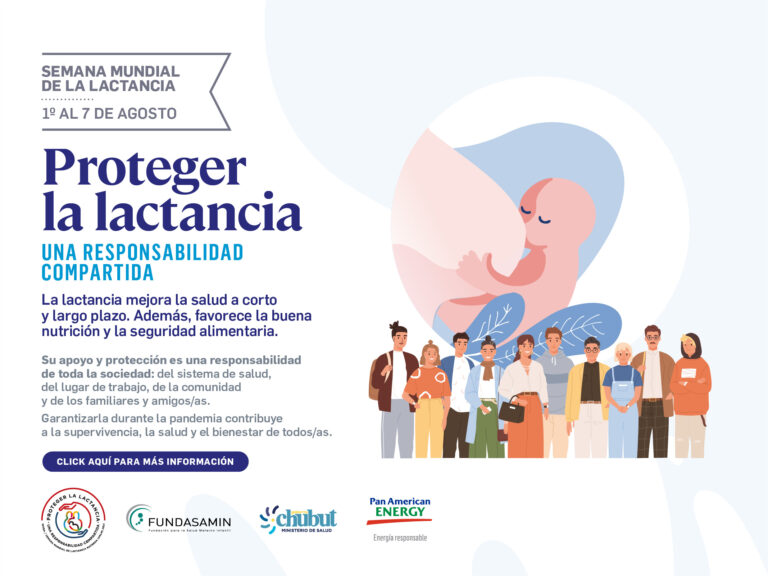 Chubut conmemorará la Semana de la Lactancia Materna