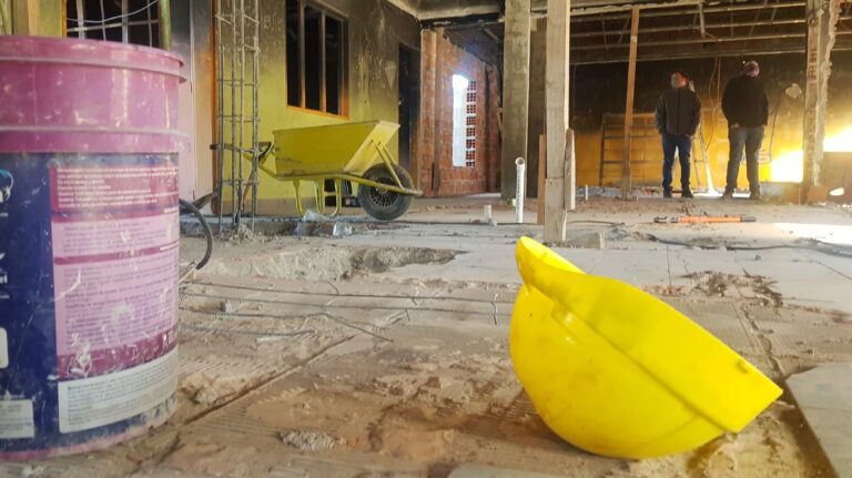 Comodoro: Refaccionan edificio que se utilizará como Centro de Tratamiento de Problemáticas de Consumo