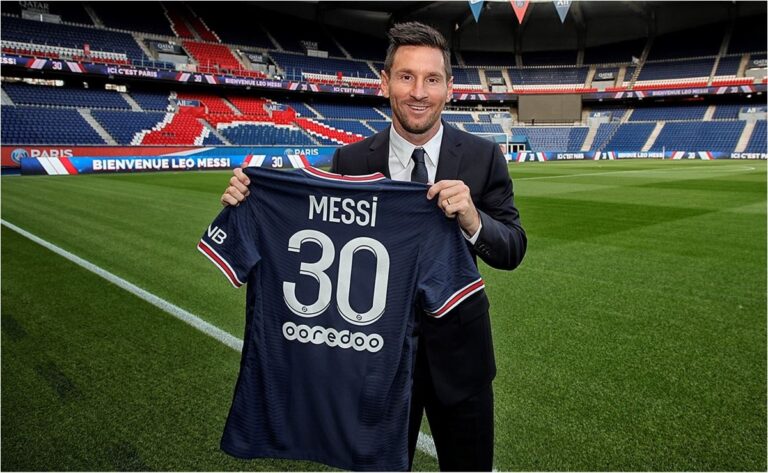 Messi presentado oficialmente en el PSG: «Estoy feliz e ilusionado»