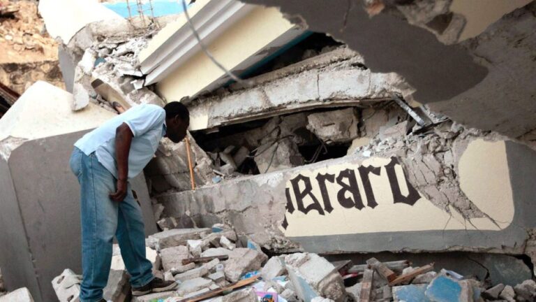 Haití fue sacudida por un sismo de magnitud 7,2