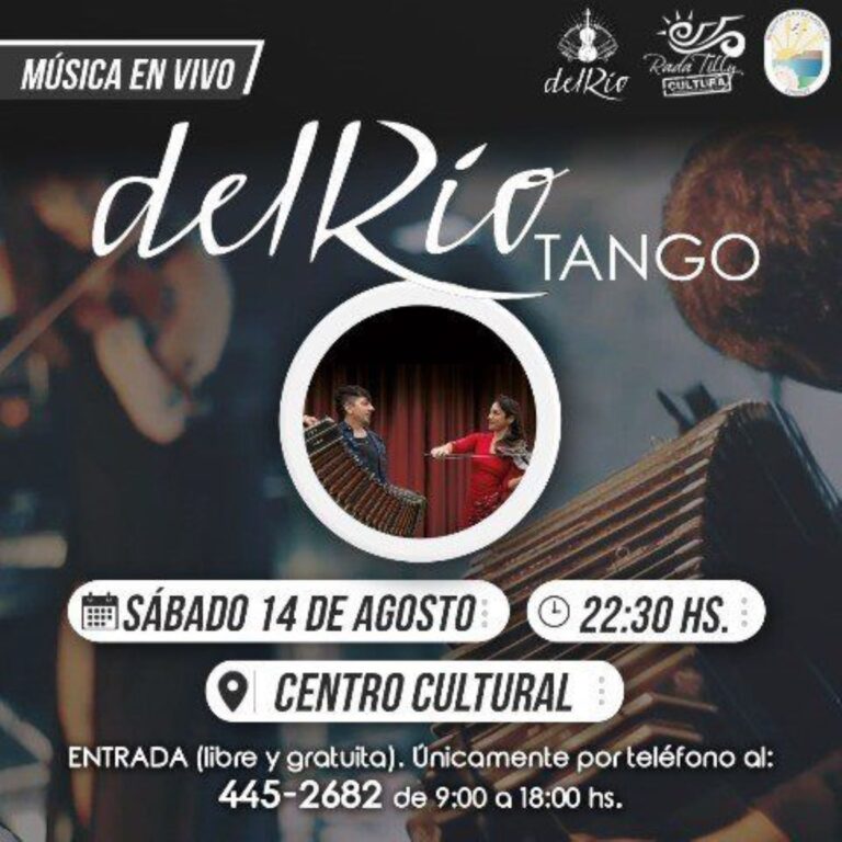 Show de tango este sábado en Rada Tilly