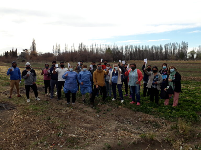 Chubut elegida para registrar y destacar el trabajo de Vacunadores contra el coronavirus