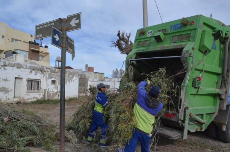 Urbana pide retener los residuos en los domicilios hasta pasar la alerta de lluvias
