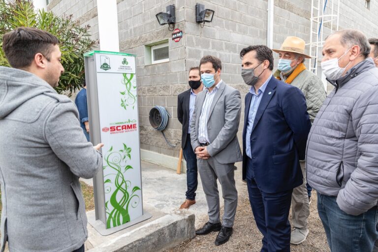 Comodoro: presentan la primera estación de carga para autos eléctricos de Chubut