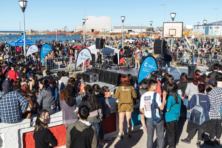 Comodoro festejó el Día del Estudiante con una masiva jornada recreativa en la Costanera