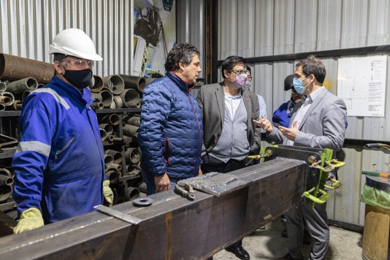 Luque y Moroni destacaron el potencial industrial de Comodoro