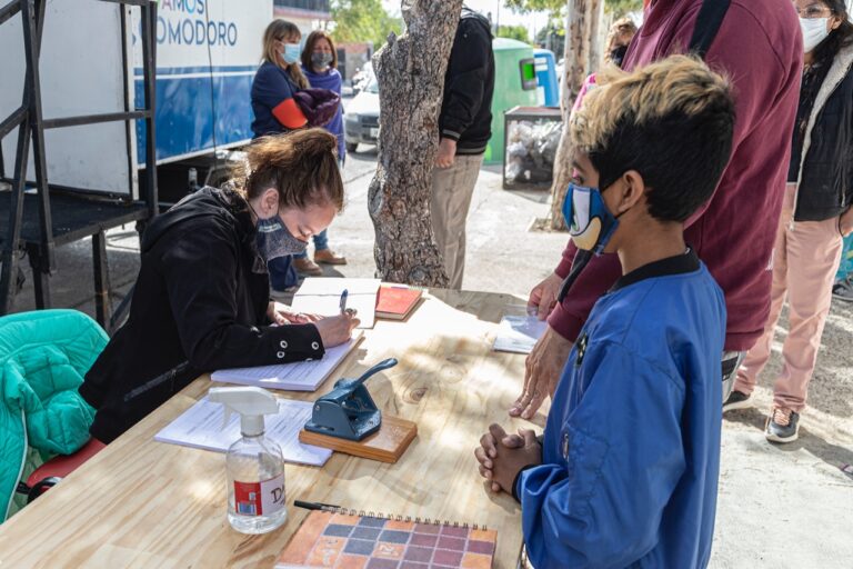 Comodoro: inició el programa Salud en tu Barrio en Próspero Palazzo