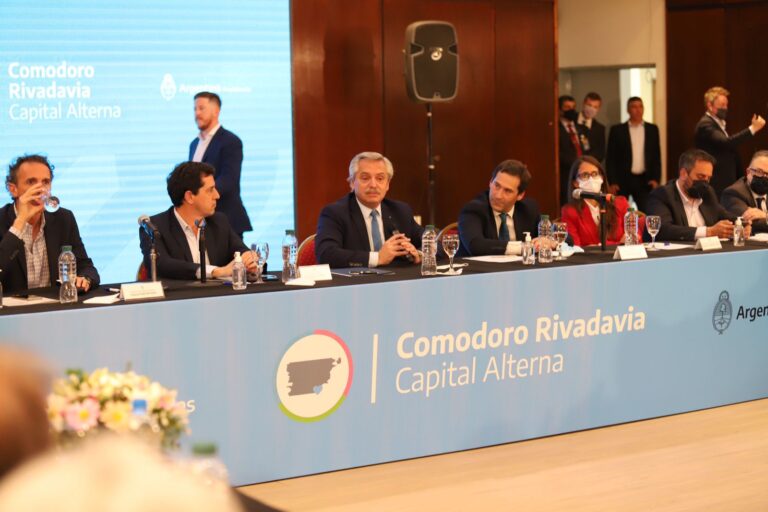 Alberto Fernández anunció importantes obras para Comodoro y todo Chubut
