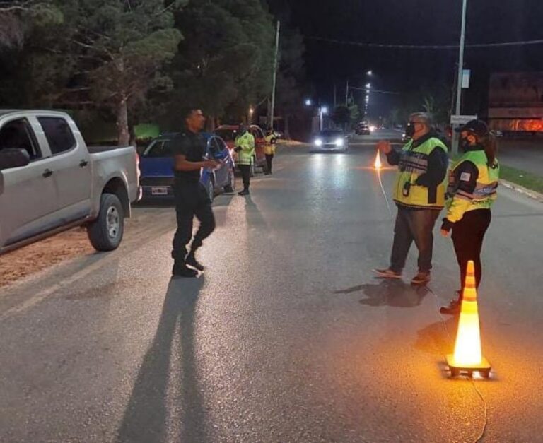Chubut: 33 conductores fueron retirados de la vía pública por positivo en test de alcoholemia