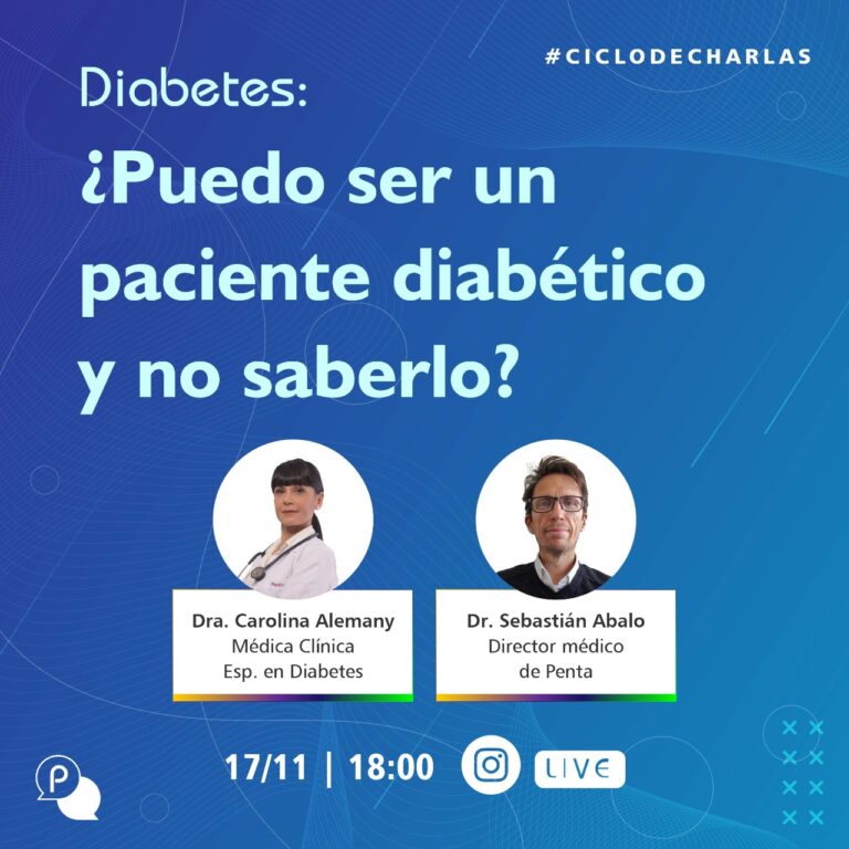 Penta dará una charla sobre la prevención de la diabetes