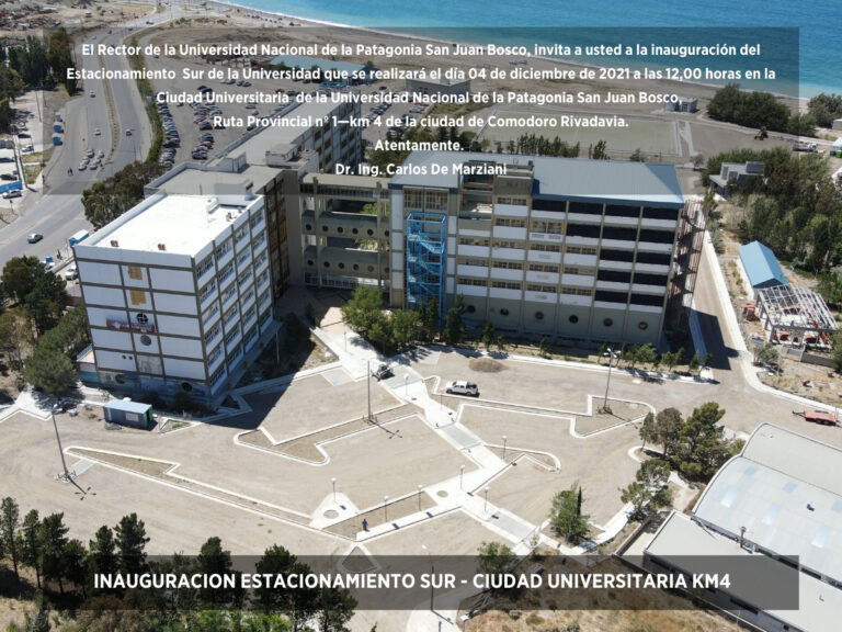 La UNPSJB organiza dos importantes eventos para este sábado