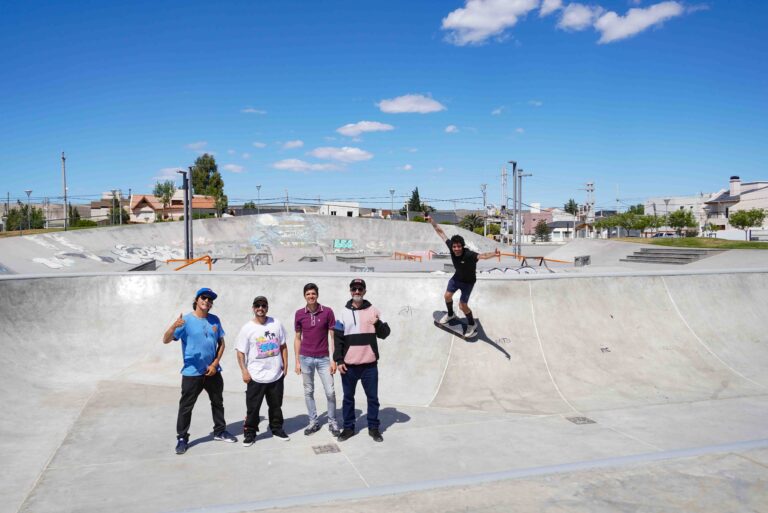 Increíble fiesta de Skateboarding en Rada Tilly