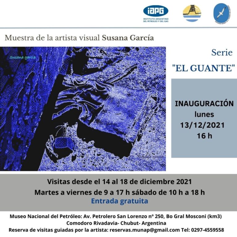 Inauguran la muestra artística «El Guante» en el Museo del Petróleo