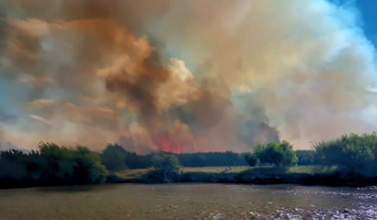 Río Pico registra un nuevo incendio