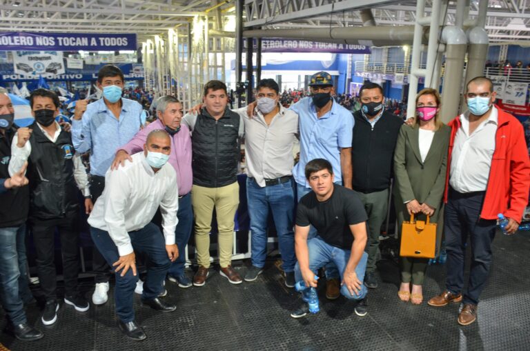 Petroleros Jerárquicos acompañaron la asunción de Vidal en el Sindicato de Santa Cruz