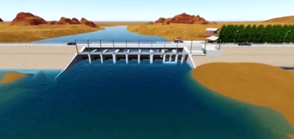 El Gobierno Nacional financiará la obra del Azud del Lago Fontana