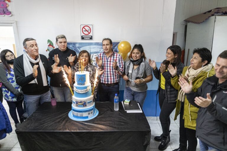 La Vecinal de La Floresta celebró su 50° aniversario con obras en ejecución