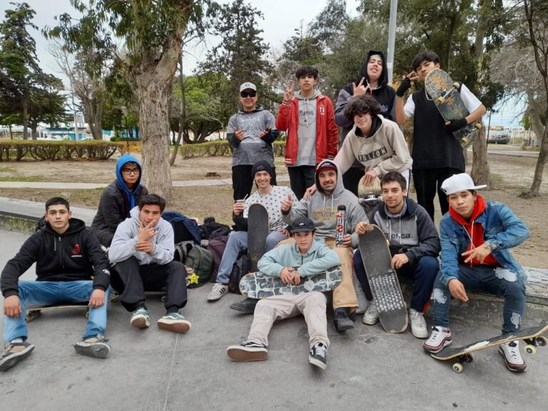 Competencia de Skate en Comodoro Rivadavia