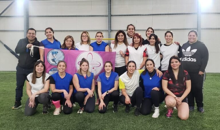 Las Trabajadoras Jerárquicas se sumaron a la movida futbolera con un amistoso