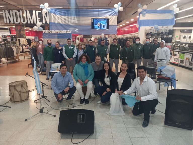 Jumbo también celebró los 206 años de la Declaración de la Independencia Argentina