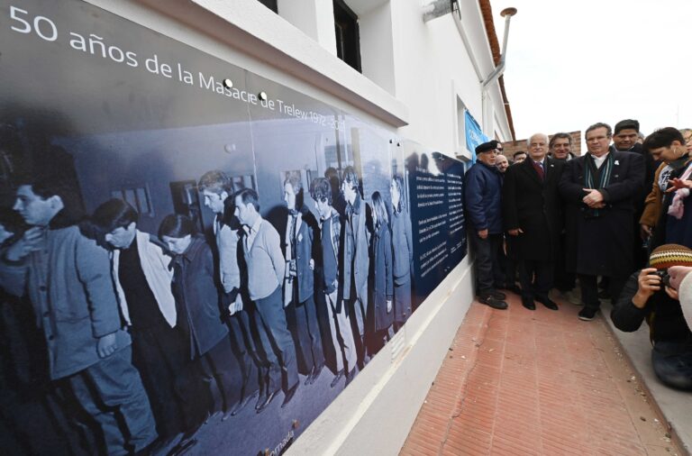 Chubut realizó un emotivo homenaje al cumplirse 50 años de la Masacre de Trelew