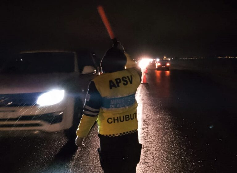 Comodoro: Se detectaron a 13 conductores en estado de ebriedad el fin de semana