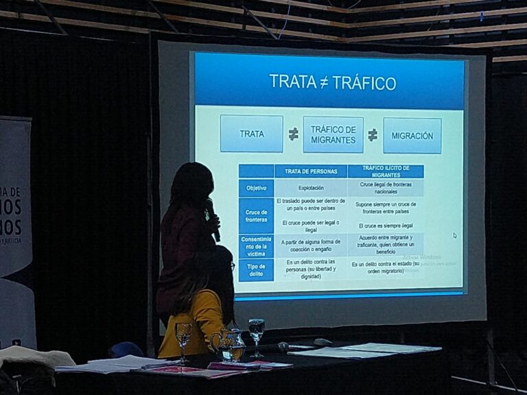 Provincia llevó adelante una Jornada de sensibilización sobre Trata y Comunicación Responsable