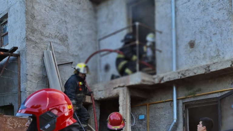 Se incendió una vivienda en el barrio Bella Vista Sur