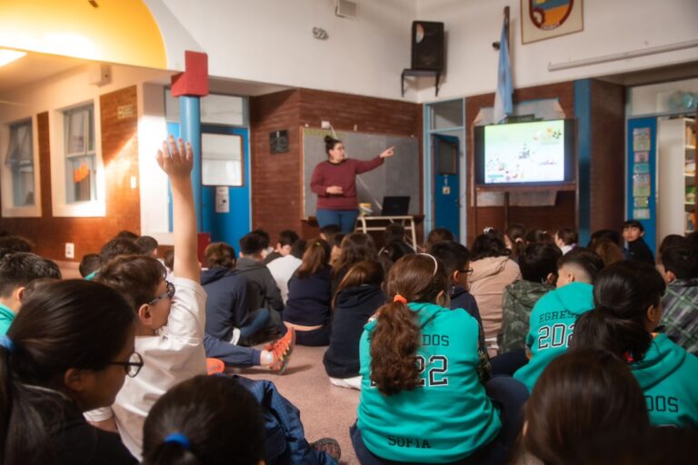 Rada Tilly avanza con un plan de educación ambiental