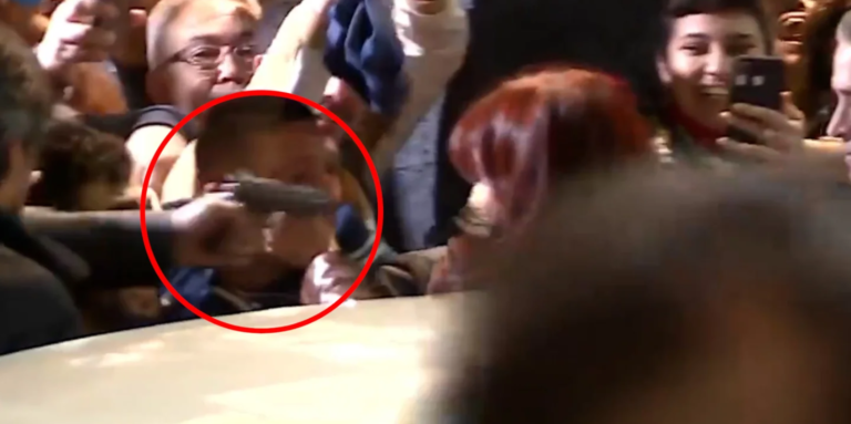 Intentaron asesinar a la vicepresidenta Cristina Kirchner