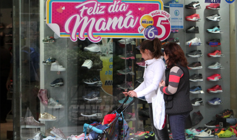 Los regalos para el Día de la Madre aumentaron hasta un 127% y el gasto promedio es de $7.500