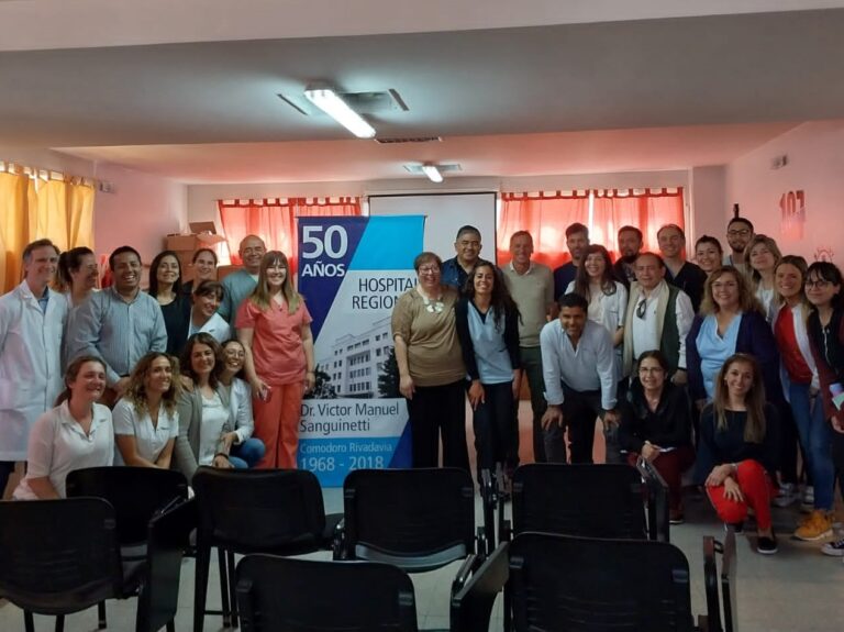 Monasterolo visitó el Hospital Regional y presentó a quienes serán los nuevos directores
